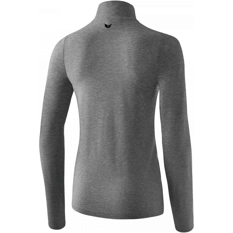 Erima Women's Turtleneck Active Wear, Grey Melange, EU 48