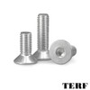 TERF® M4 X 50mm Hex Socket Countersunk Machine Screws Stainless