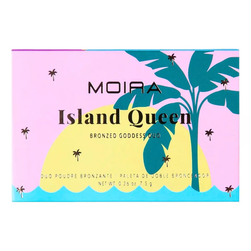 Moira Bronzer Paleta De Contorno 2 Tonos Tropical Scape 7.5g
