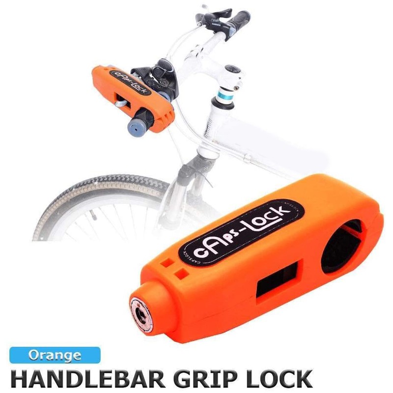2 PCS Car Motorcycle Handlebar Brake Lever Grip Throttle Lock