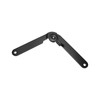 Savagrow 4pcs 180 Degree Rotatable Support Hinges Black 9" Folding