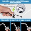 Hand Held Bidet sprayer for Toilet Showerhead Cleaning Kit Bathroom
