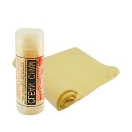 YSY Premium Chamois Cloth for Car - 1pack - Yellow Car Shammy Towel - 17”x13” - Super Absorbent Reusable Shammy Cloth for Car - Scratch-Free (17”x13”, Yellow)