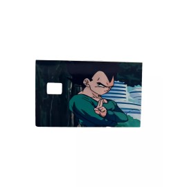 Dragon High-Quality Gloss Print Vegeta Goodbye Future Trunks DBZ Credit Card Skin