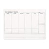 Jagowa 60 Page Weekly Planner, B4 Tearable Weekly Planner to