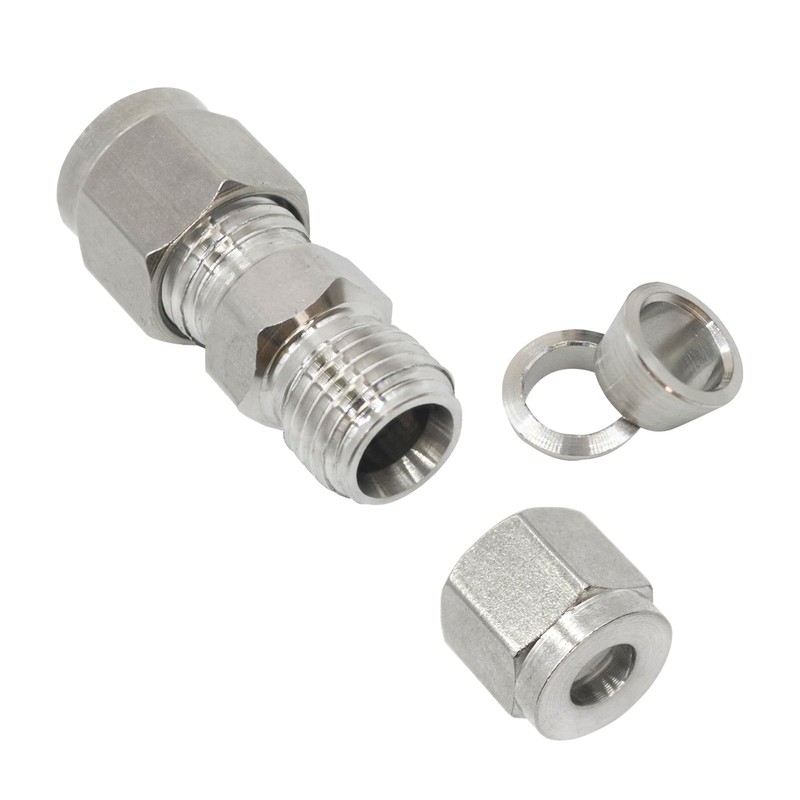 Goldpea Stainless Steel 304 Compression Union 6mm OD x 6mm