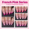 SXC Cosmetics X-Pro Tips French Tip Press on Nails –