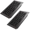 Howeall 4x8 Inches 2 Pack Heavy Duty Walkable Floor Register
