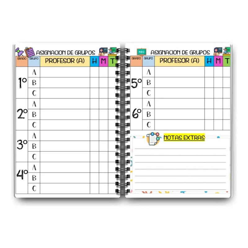 Agenda Directiva Primaria Medio Oficio 90 Gr Mod-02