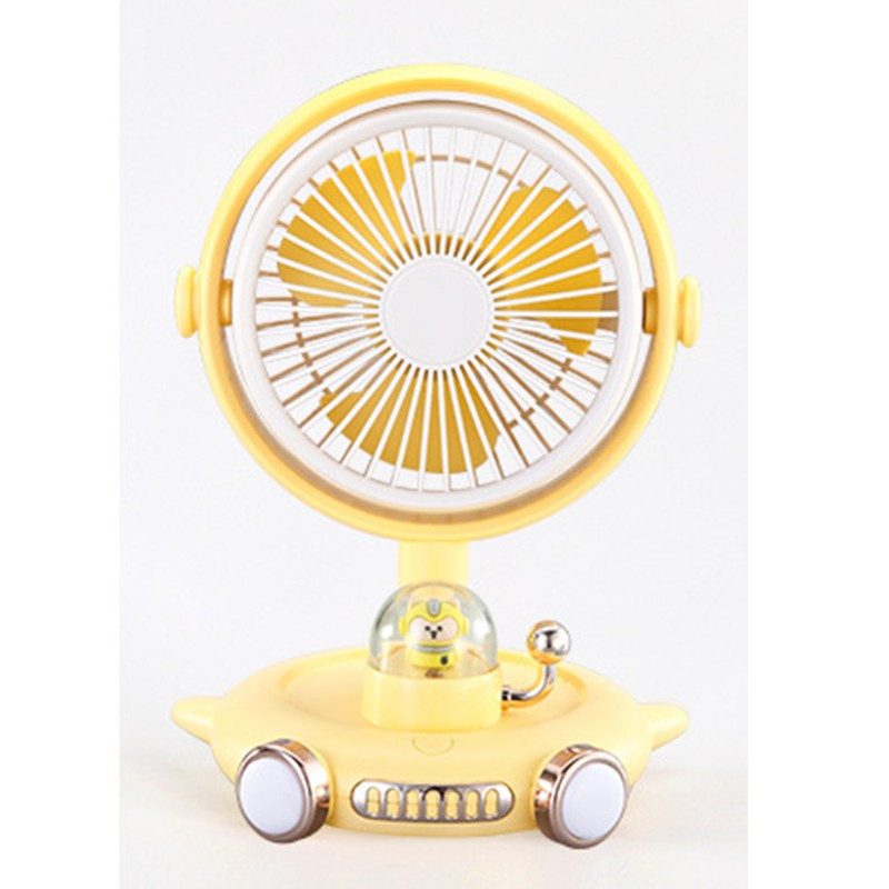 Cute Mini Handheld Fan Small Personal Desk Table Fan 1200mah