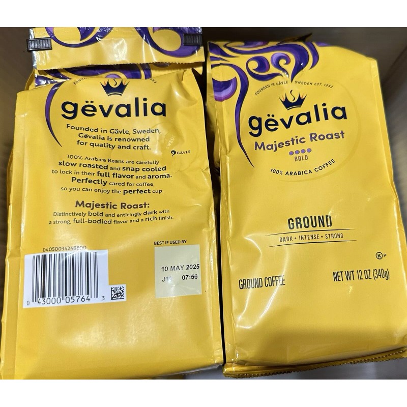 Gevalia 4 Pack Gevalia Majestic Roast Ground Coffee 12 oz