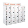 Cell Phone Storage Locker, 20 Slots Acrylic Material With Door