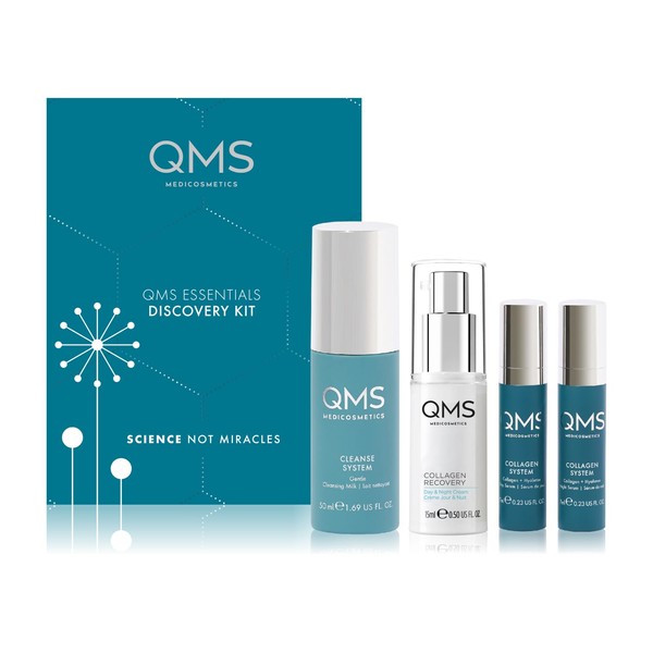 QMS Medicosmetics Essentials Discovery Kit – Cleansing, Refining + Moisturizing