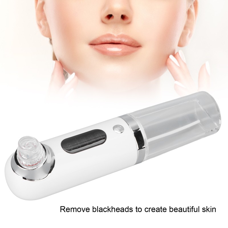 Electric Blackhead Vacuum Machine 3 Gears Blue Purple Light Pores