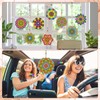 Nlicrst 32 Sets Mandala Suncatchers Ornaments Decorations DIY Window Paint