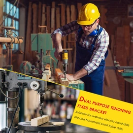 Square Hole Drill Bit Adapter for Easy Installation and Disassembly - Mortising Attachment for Drill Press, Mortise Machine, Power Tool Accessory for Drill Machines