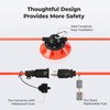 Omlite LED Construction String Lights:50w ETL Certified Industrial LED String