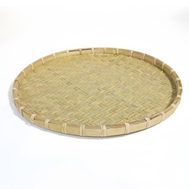 18 Inches Bilao Filipino Tray for Food – XL Bamboo Baskets for Food, Round Bamboo Tray for Serving, Traditional Filipino Food Platter for Pancit, Kakanin, and Seafood Display