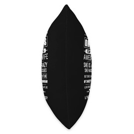 Gift for Wife My Freaking Awesome Wife Husband Throw Pillow, 16x16, Multicolor