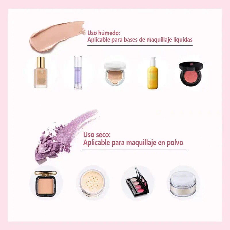 30 Pcs Esponja Maquillaje En Polvo Beauty Blender Con Caja