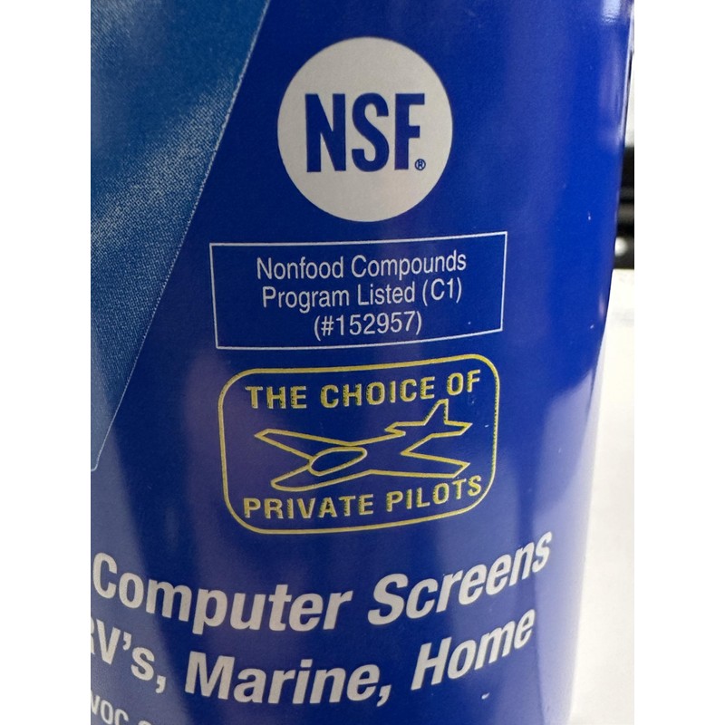 Castle Plexo Anti-Static Plastic Glass Cleaner, 17.75 oz