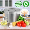 NutriChef 8 Qt Heavy-Duty Stockpot with Stainless Steel Lid -