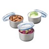 Smash Stainless Steel Mini Dressing/Sauce Pots, Blue, 60 ml Capacity