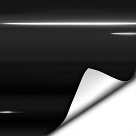 VViViD Gloss Black Vinyl Wrap Adhesive Film Air Release Sheet (3ft x 5ft)