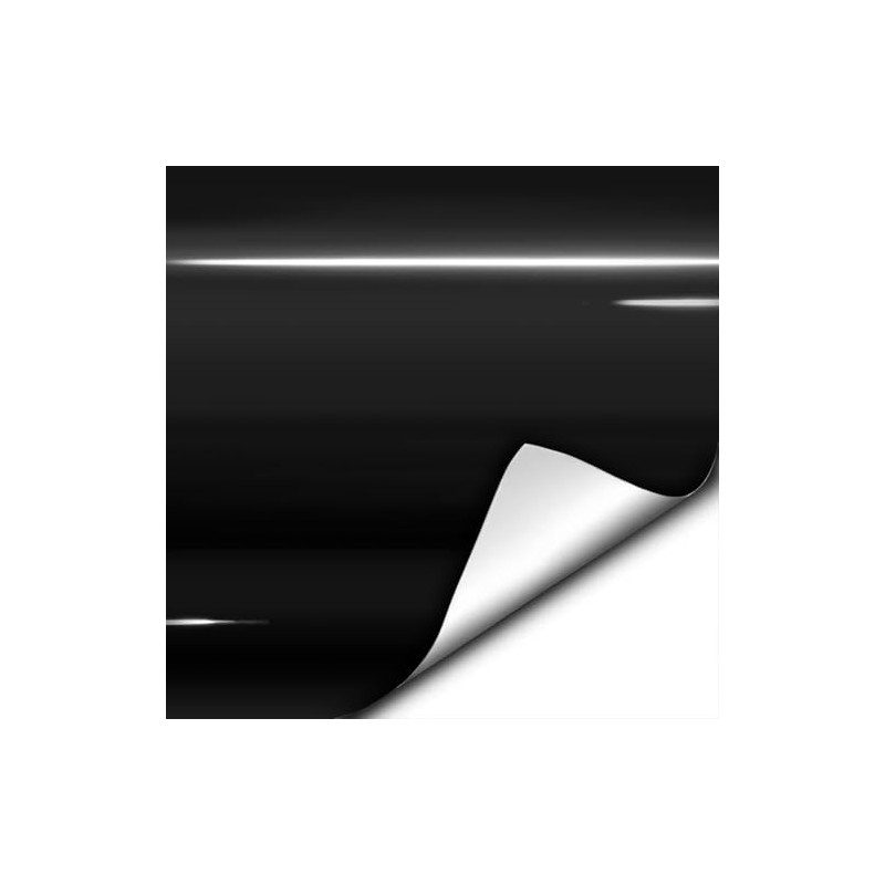 VViViD Gloss Black Vinyl Wrap Adhesive Film Air Release Sheet
