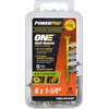 Hillman Fasteners Power Pro 116783 Multi-Material Screws, 1.25 inches, Bronze,