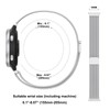 Metal Smart Watch Strap Replacement (19mm) compatible with Blackview,Fitpolo,GRV,Letscom,Letsfit,Lifebee, Lintelek,Teminice,