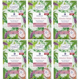 Dresdner Essenz Absolut Relax Bath Salts 6 x 60 g Pack of 6
