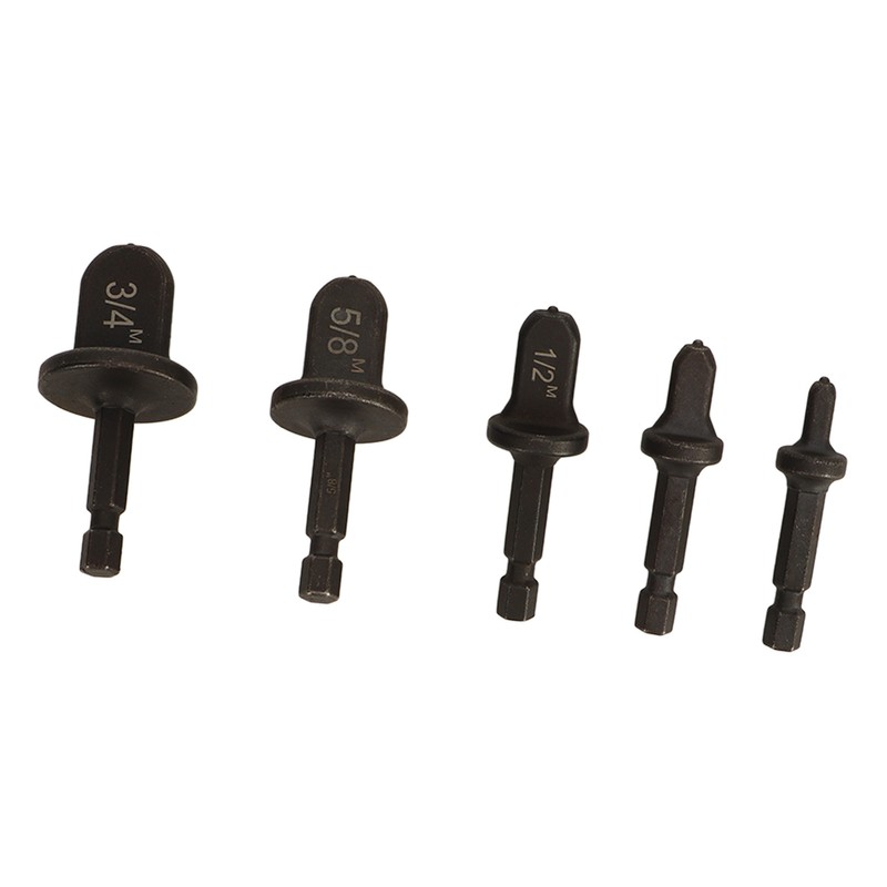 5pcs Copper Tube Expander Copper Pipe Swaging Tool Drill Bit