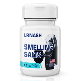 LRNASH Salts For Powerlifting, Hockey, Fitness, Football, 1.41 Oz (40G)