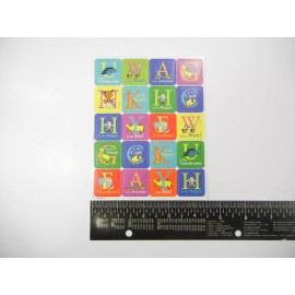 Eureka Dr. Seuss Character Alphabet Sticker Sheet Eureka