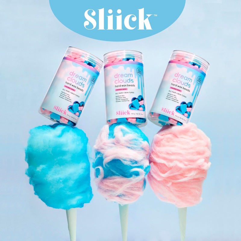 Sliick Cera Dura Dream Clouds en Perlas, Depilación Suave para