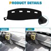 x xotic tech Dashboard Mat Cover Compatible with Dodge Ram