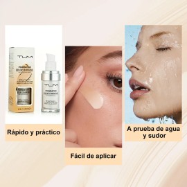 Base De Maquillaje Líquida Que Cambia De Color, Matte 30ml