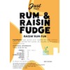 Just Treats Rum & Raisin Fudge (500g Share Bag)