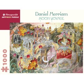 Pomegranate Daniel Merriam: Moon Voyage 1000-Piece Puzzle