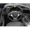 23766 C8 Corvette ACCELERATE YELLOW STEERING WHEEL STRIPE (2×5 Inches)