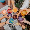 Drinique Unbreakable Stemless Wine Glasses - Set of 4 -