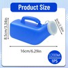 Urine Bottles Male, Portable Urinal for Men with Spill-Proof Lid,