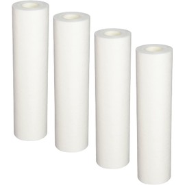 American Water Solutions Compatible To Aquasana EQ-304 Replacement 10-Inch, Sediment Pre-filters for Whole House Water Filter Systems (4 - Pack)