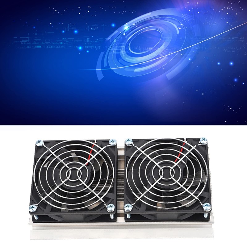 TEC1-12706 Dual Core Semiconductor Refrigeration Thermoelectric Peltier Cooling System 120W
