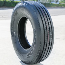 Roundrule Xtra All Steel Heavy Duty Premium Trailer Radial Tire-ST235/85R16 235/85/16 235/85-16 133/128M Load Range H LRH 16-Ply BSW Black Side Wall