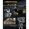 Motorcycle LED Fog Lights Auxiliary Driving Light 60W 18000LM Dual