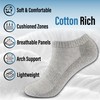 The Essentials Wardrobe 6PK Ladies Half Terry Trainer Socks -