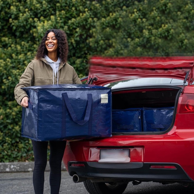 Extra Heavy Duty Large Moving Bags with Strong Zipper &