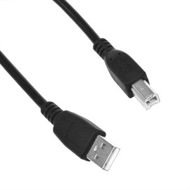 J-ZMQER 3.3ft 3.3ft Black USB Printer Cable Cord Compatible with Neat Receipts Scanner Neatdesk ND-1000